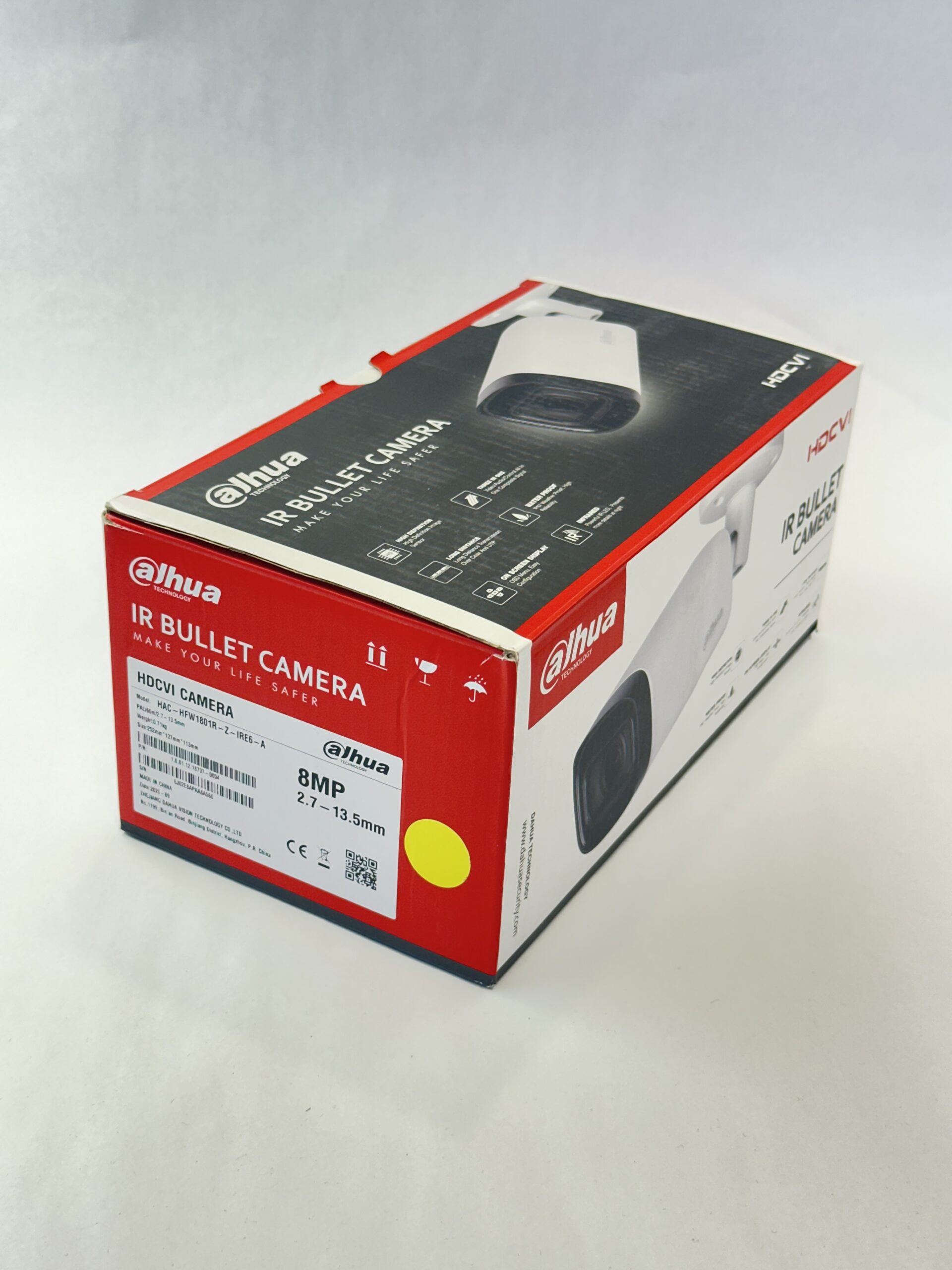 HAC-HFW1801R-Z-IRE6-A-27135 Kamera HD-CVI tubowa 8Mpx Dahua - obrazek 2